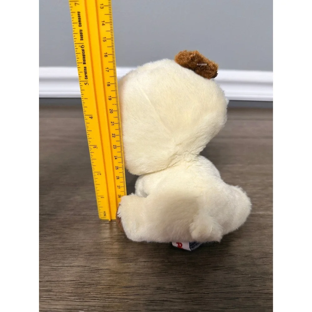 Aurora World Cream &‎ Brown Pug Dog Plush